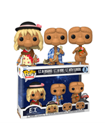 Funko E.T in disguise/ in robe/ with flowers pack 3