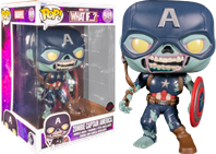 Funko Capitán América Zombie EXC jumbo 949