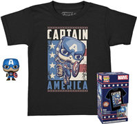 Funko Tee pocket Capitan America (M child)