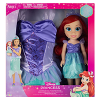 Muñeco Y Vestido ariel 