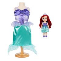 Muñeco Y Vestido ariel 