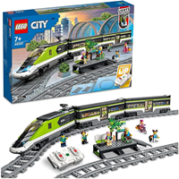  LEGO City Tren de Pasajeros de Alta Velocidad, Juguete, Vehículo Teledirigido para Niños y Niñas de 7 Años o Más con Luces y Vías Nº Piezas: 764