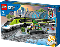  LEGO City Tren de Pasajeros de Alta Velocidad, Juguete, Vehículo Teledirigido para Niños y Niñas de 7 Años o Más con Luces y Vías Nº Piezas: 764