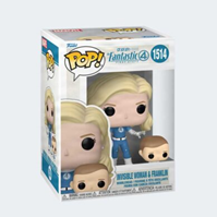 Funko POP! Vinyl Invisable Woman & Franklin Los 4 Fantásticos - Marvel 1514