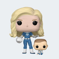 Funko POP! Vinyl Invisable Woman & Franklin Los 4 Fantásticos - Marvel 1514