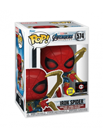 Funko POP! Vinyl (Exc) Iron Spider with Nano Gauntlet (GITD) (Chalice Collectibles) - Marvel 574