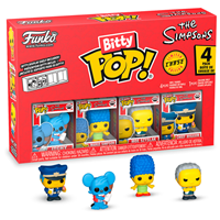 Blister 4 figuras Bitty POP Los Simpsons Bart