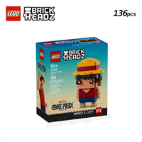 Brick Headz Monkey D. Luffy Figure