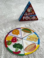 Family Food, Juego de Cartas Familiar, Funtasti